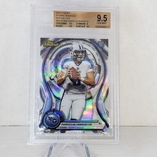 MARCUS MARIOTA 2015 Topps Finest RC Atomic Refractor Rookie Die-Cut SP BGS 9.5💎