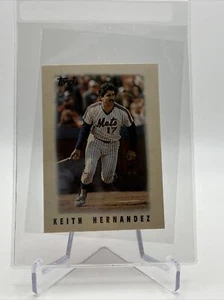 1986 Topps MINI Keith Hernandez Baseball Card #53 Mint FREE SHIPPING - Picture 1 of 3