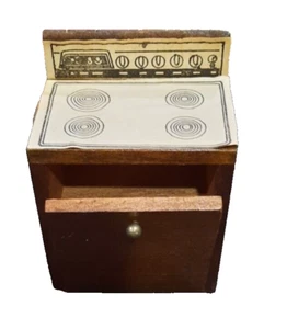 STUFA ELETTRICA VINTAGE IN MINIATURA PER CASA DELLE BAMBOLE # BES-603 IN SCATOLA - Foto 1 di 6