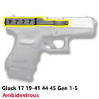 Low Profile Slim IWB Minimalist Concealed Carry Gun Belt Clip Holster for Pistol
