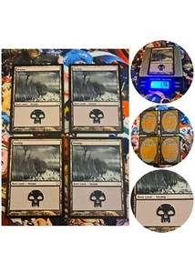 4 × Magic the Gathering 🇬🇧 Swamp ( V.2 ) Coldsnap Theme Decks NM MTG Sumpf - Bild 1 von 5