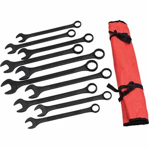 Nuovo 10pz Set Chiave Combo SAE 1-5/16"" - 2"" Combinazione OSSIDO NERO - Foto 1 di 1