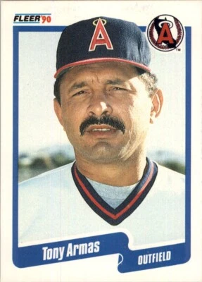 1990 Fleer MLB Tony Armas #126 - Image 1 of 2