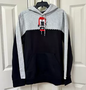 Puma Felpa con Cappuccio Uomo Colorblock Pullover, Taglia-M - Foto 1 di 11
