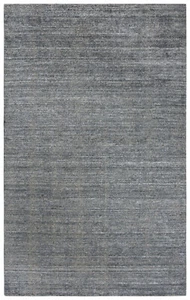 9x12 Rizzy Rugs Blue Solid Wool Monochrome Area Rug GH719A - Aprx 9' x 12' - Picture 1 of 1