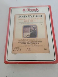 JOHNNY CASH Original Golden Hits Vol II. 8 Track Tape. FACTORY SEALED. FREE SHIP - Imagen 1 de 3