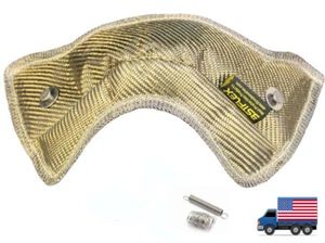 60MM Turbo Blanket Jacket Heat Shield for Wastegate Tial MV60 MVS MVR Titanium - Picture 1 of 4