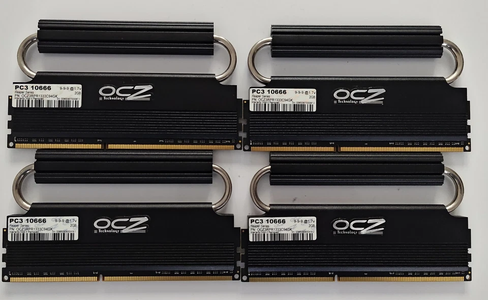 OCZ Reaper DDR3 1333Mhz 4x2GB 8GB - LGA 775 DDR3 KIT - Image 1 of 4