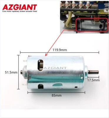 Motor de bloqueo de bomba de vacío de puerta para Mercedes CL500 CL600 CL55AMG CL63AMG CL65AMG Foto 1 de 4