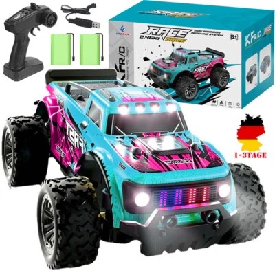 RC-Auto Ferngesteuertes RC Auto mit Fernbedienung 2,4 GHz Offroad-Spielzeugauto - Bild 1 von 4