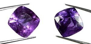 Color Changing Alexandrite Treated Gemstone 9.90 Ct/11 mm Cushion Certified U62