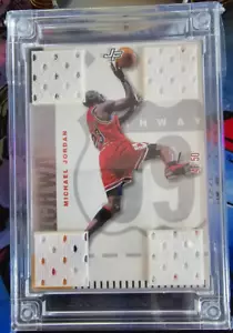 Jersey Fusion Michael Jordan Card - Picture 1 of 3