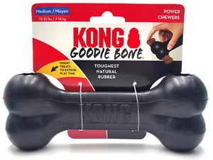 KONG Extreme Goodie Bone Durable Power Chewers Treat Stuffable Dog Chew Toy 7" - Picture 1 of 14