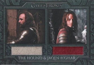 Game of Thrones Complete Series, The Hound & Jaqen’s Cape Relic Card DC2 - Picture 1 of 2