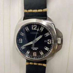 CITIZEN watch NB0070-57E Signature model men's analog 44mm stainless 2504TY - Picture 1 of 6
