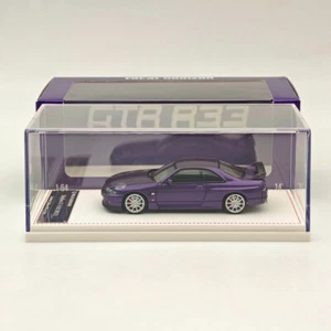 1/64 FH Skyline GTR R33 BCNR33 Racing Sport Purple Diecast Models Car Collection - Picture 1 of 8