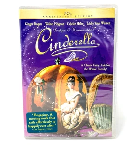 Rodgers & Hammerstein's Cinderella 50th Anniversary DVD (NEW, Factory Sealed) - Imagen 1 de 5