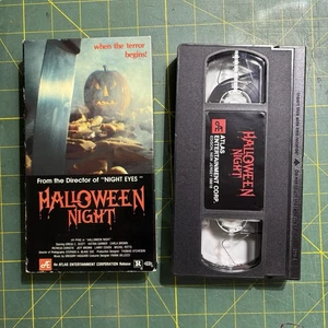 VTG Halloween Night VHS VHS Tape Works 1990 - Bild 1 von 7