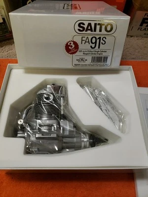 SAITO Engine - SAITO FA 91S -  FA-91 S Ringed 4C motor! New - Image 1 of 4