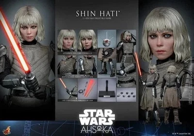 Star Wars Hot Toys TMS124 Shin Hati 1/6 Scale Figure BRAND NEW SEALED ✅ - Image 1 of 3