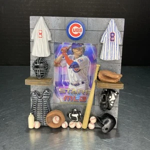 Chicago Cubs Picture Photo Frame MLB Baseball Locker Room 7" x 5.5" & 5" x 3.5" - Picture 1 of 5