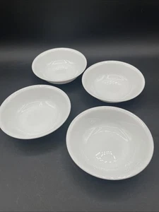 Lot of 4 Corelle Winter Frost White Fruit Dessert Berry Bowls 5 3/8" - Bild 1 von 4