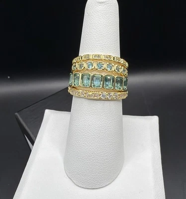 New Bomb Party Delicates RG43839 Singular In This Universe Sz 8 Paraiba Tourm - Image 1 of 4