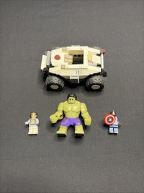 LEGO Marvel 76041 Hydra Fortress Smash - Parts + Hulk, Captain America, Grunt