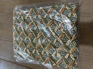 West Elm Pierce and Ward Floral lattice Curtain 48x84 Olive 2 Panels - Picture 1 of 1