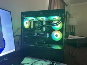 Gaming Pc Rtx 5060 Ryzen 7 5700x SSD 1 TB 32gb Ram - Picture 1 of 8