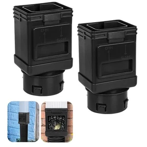(2 Packs) Downspout Leaf Filter Downspout Cleanout,Leaf Removers, Gutter Down... - Picture 1 of 7
