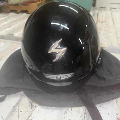 Scorpion EXO-100 半壳 DOT 摩托车街头头盔 - X 大号 - 包 - 遮阳板 — 第 1/4 张图片