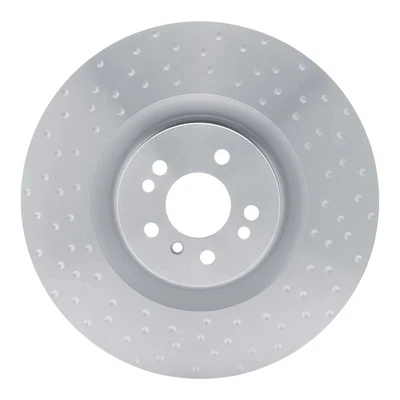 For Mercedes-Benz ML63 AMG 07-11 R1 Concepts Dimpled 1-Piece Front Brake Rotor — 第 1/2 张图片
