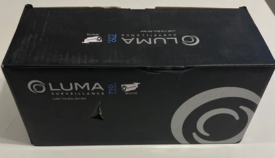 Luma LUM-710-BUL-AH-WH 710 Series Analog Bullet Camera (White) NEW! - Image 1 of 2