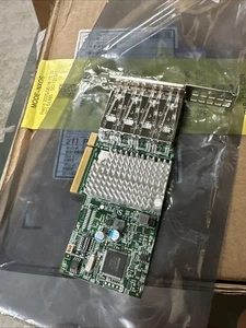 I Supermicro Quad Port 10Gb Ethernet Adapter / AOC-STG-i4S mit (4) Trans - Bild 1 von 1