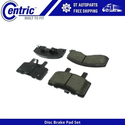 Para Chevrolet K3500 1988-2000 | Pastillas de freno de disco delanteras centradas | Semimetálicas Foto 1 de 4