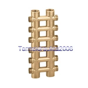 Caleffi 356506 Cast monoblock dual distribution manifold 3/4’’ 6+6 - Bild 1 von 1