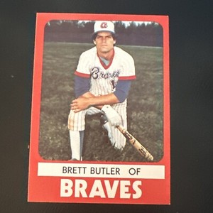 1980 TCMA ANDERSON BRAVES MINOR TEAM SET (29) CARDS BRETT BUTLER SCOTT PATTERSON