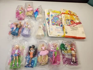 Set Of 15 McDonalds 2000 Barbie & Friends Figurines Happy Meal Toys And Bags NIB - Picture 1 of 12