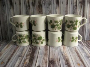 ROYAL ALBERT COUNTRY GARDEN ROSE ARBOUR FLAT CUPS - 8 - ENGLAND - Picture 1 of 1