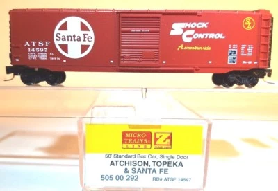 Z MTL 505 00 292 50ft Box Car Single Door Santa Fe/ATSF - Image 1 of 4