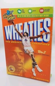 Wheaties Box Dr. J. Julius Erving 2006 25 aniversario Jugador Más Valioso de la NBA - Imagen 1 de 11