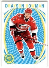 2013-14 O-Pee-Chee Retro Drayson Bowman #25 Carolina Hurricanes