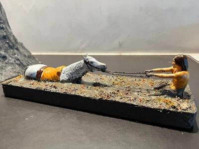 Unpainted Artax and Atreyu swamp of sadness Neverending Story 8 inches - Image 1 of 4