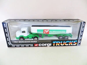 CORGI TRUCKS 1167 'MERCEDES-BENZ L ARTIC 7up TANKER TRAILER' 1:64? MIB/BOXED - Picture 1 of 7