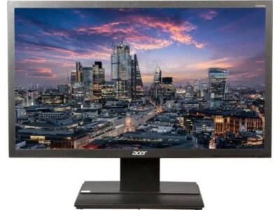 22" 24"  Asus Planar AOC LCD LED Widescreen Monitor w/Stand Cables DVI VGA - Image 1 of 4