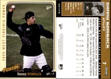 Danny Bomback 2009 MultiAd West Virginia Power #4 Card *AutographDen*
