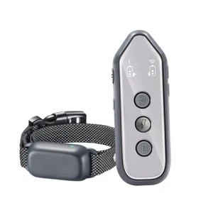 1000 Fuß Fernbedienung Wiederaufladbares Hundetraining Halsband mit Reichweite IPX7 Wasserdicht USA - Bild 1 von 4