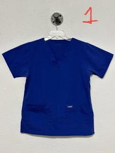 Scrub Tops Landau 4 Pocket Durable V-Neck - Small/ Med - Picture 1 of 21
