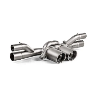 Akrapovic S-PO/TI/8-TP Slip-On Race Line Exhaust for 14-19 Porsche 911 GT3 991.2 - Image 1 of 4